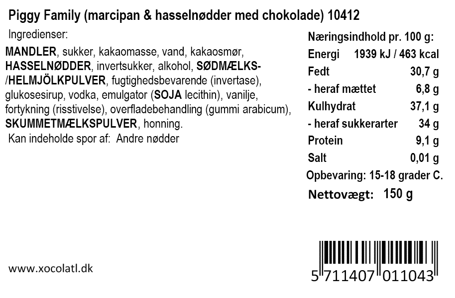 Xocolatl - Grise Familie