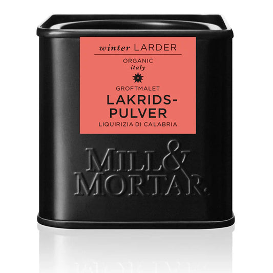 Mill & Mortar - Lakridspulver Groftmalet ØKO