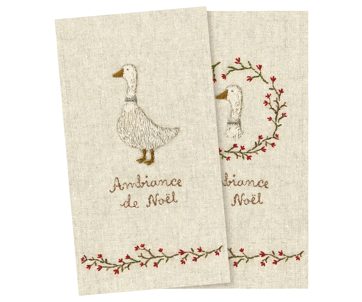 Maileg - Serviet Gås Large