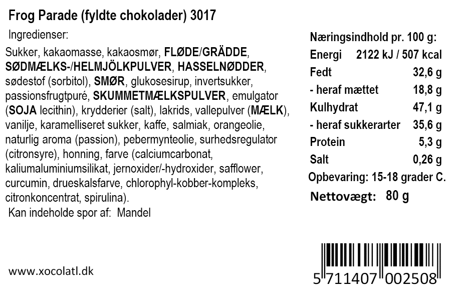 Xocolatl - Frogparade