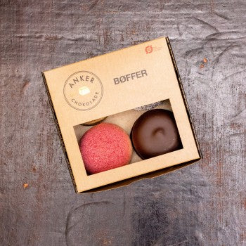Anker Chokolade - 4 Flødeboller - Mix