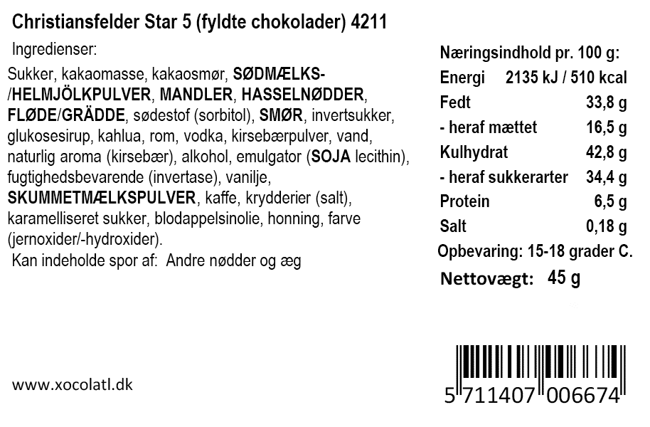 Xocolatl - Christiansfelder Star 5