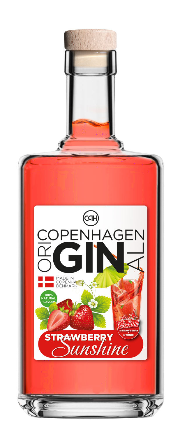 CPH Copenhagen Gin - Strawberry Sunshine
