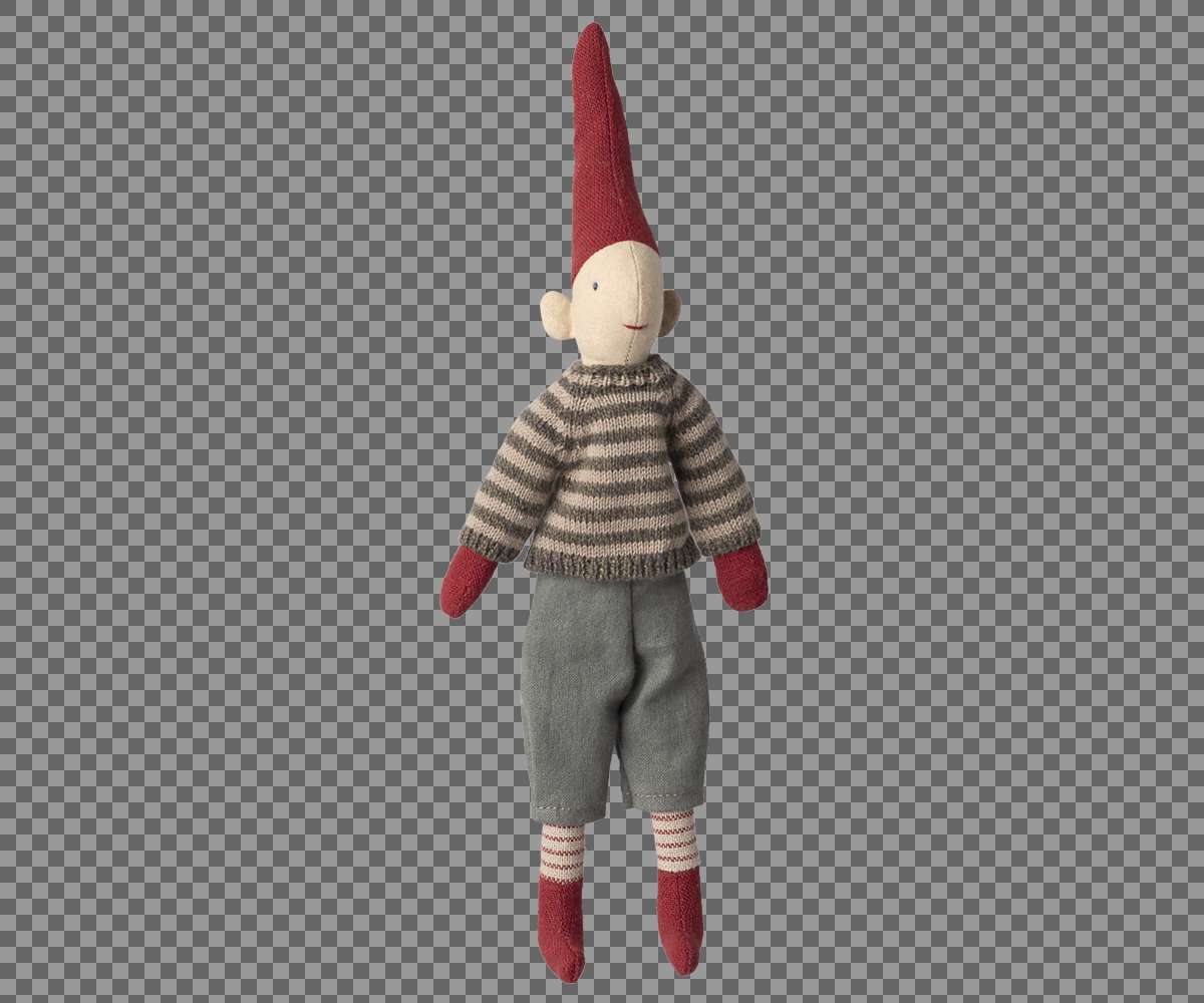 Maileg - Nisse Str. 1 Dreng Strikket sweater
