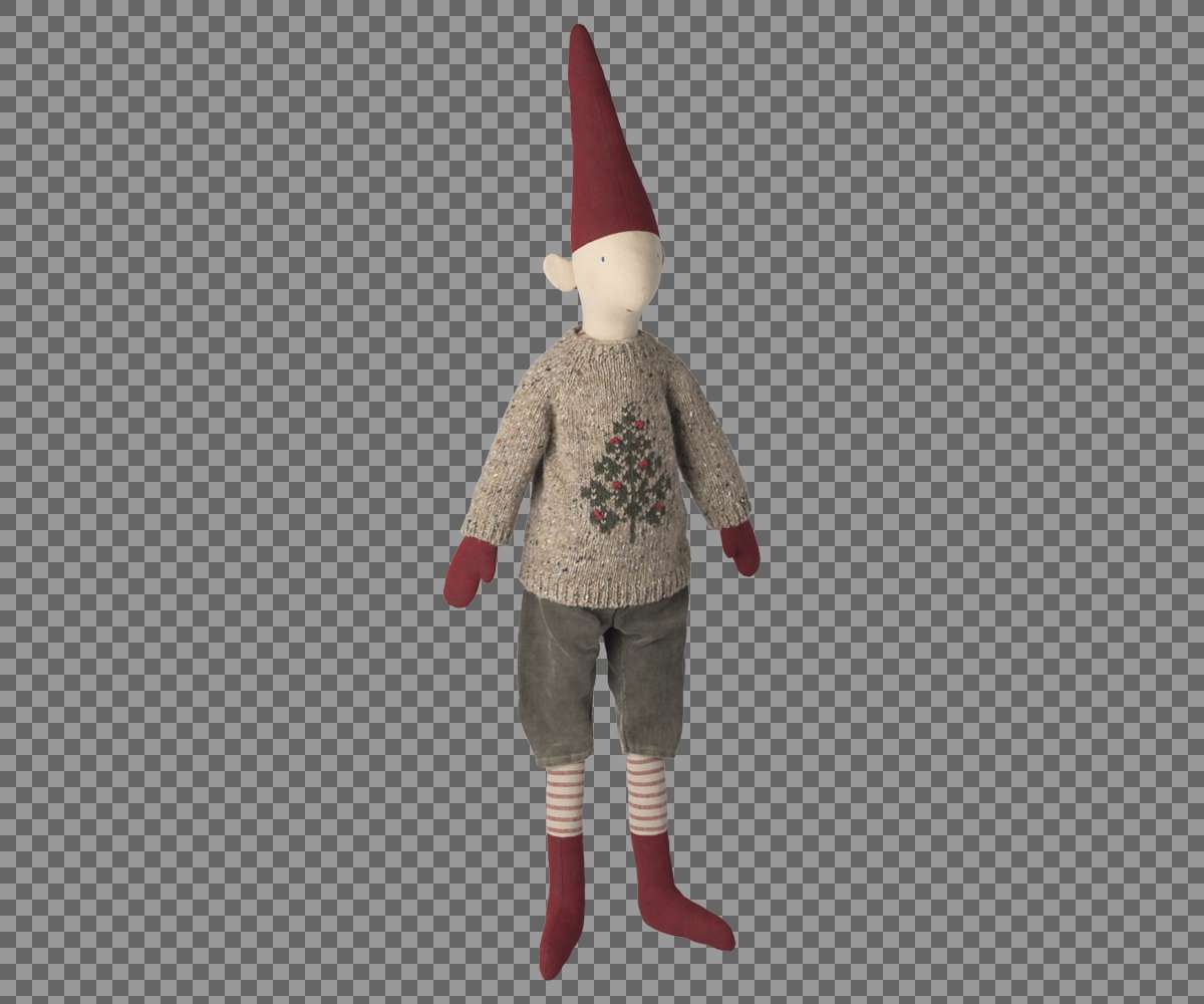 Maileg - Nisse Str. 5 Dreng Strikket Sweater