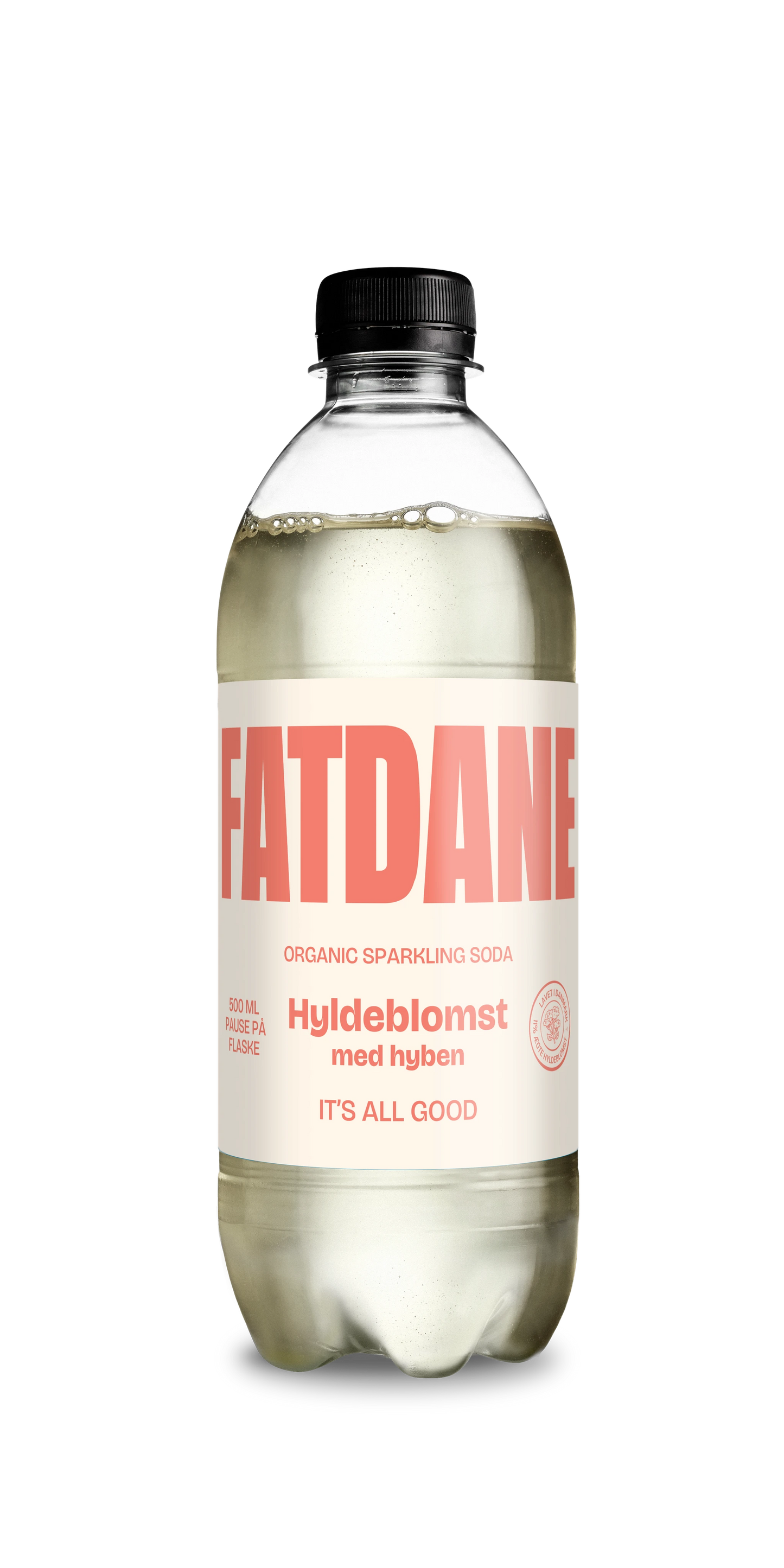 Fatdane - Hyldeblomst Med Hyben 50cl.