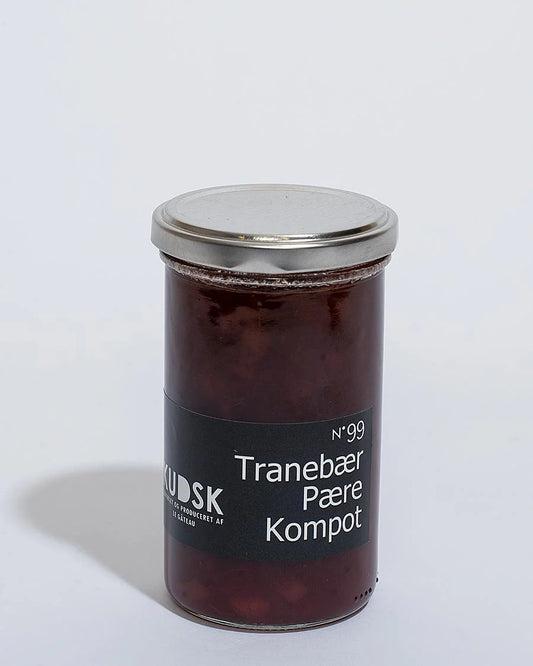 Kudsk - Tranebær Pære Kompot