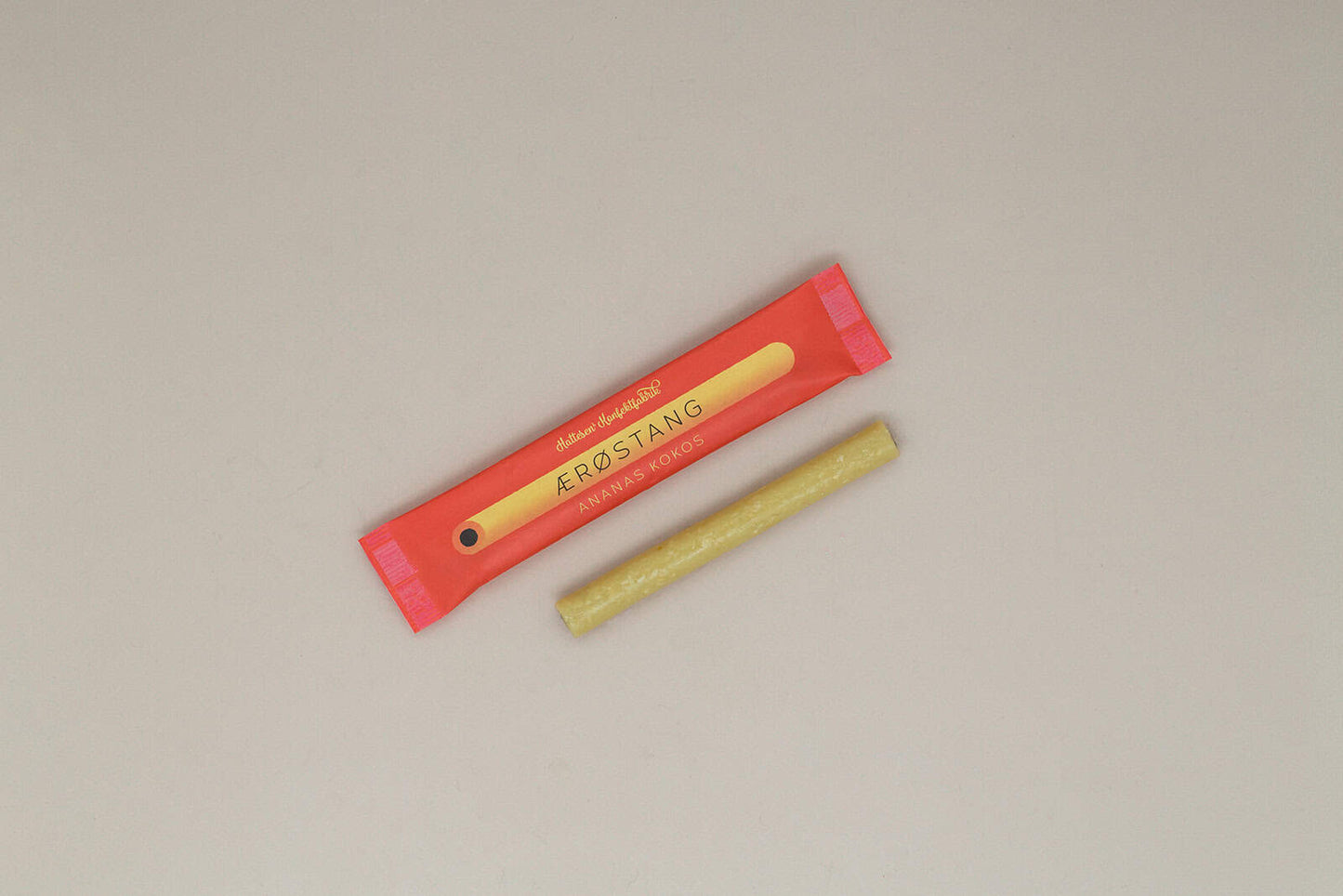 Hattesens Konfektfabrik - Ananas Kokos Stang