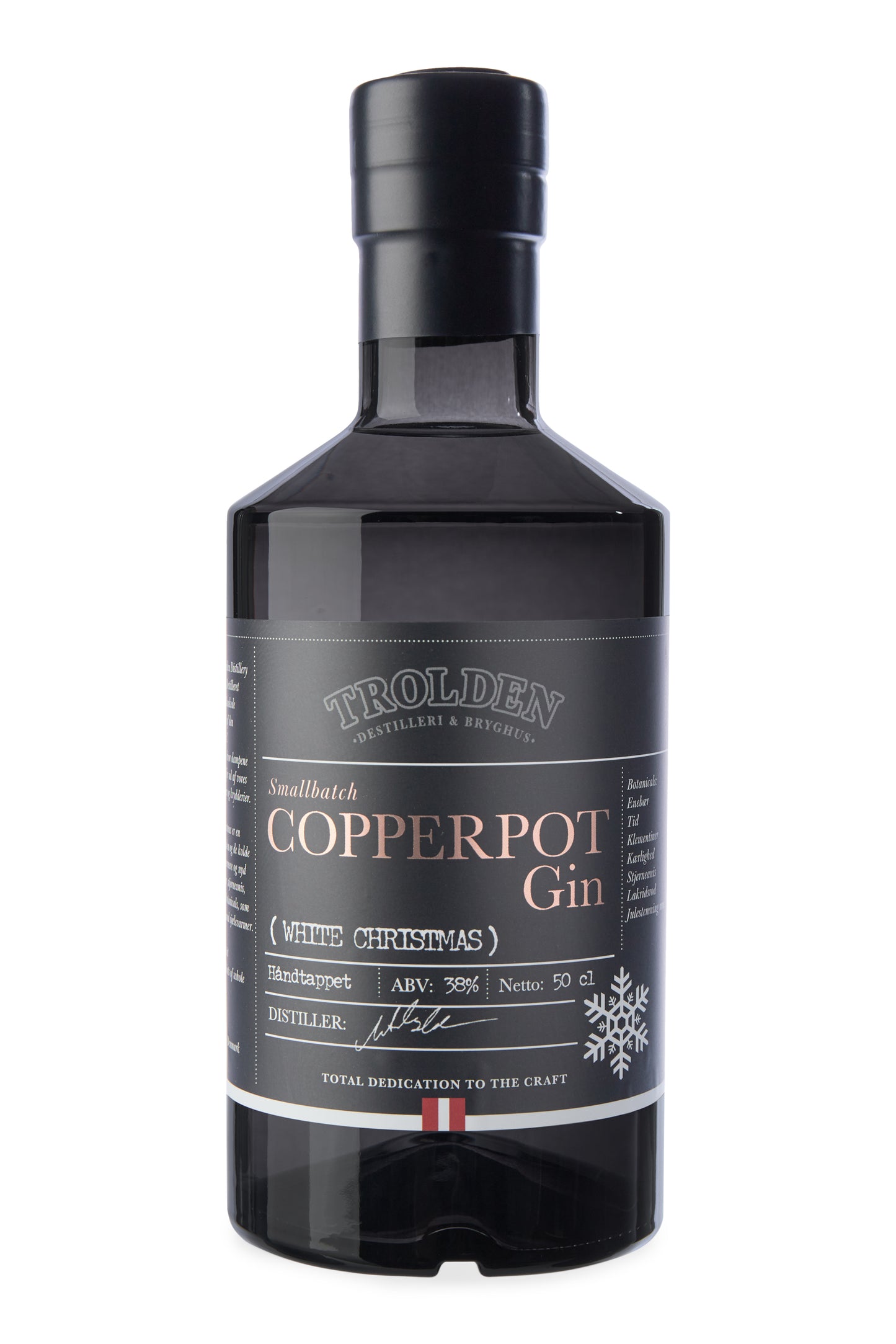 Trolden - WHITE CHRISTMAS Copperpot Gin 50 cl.