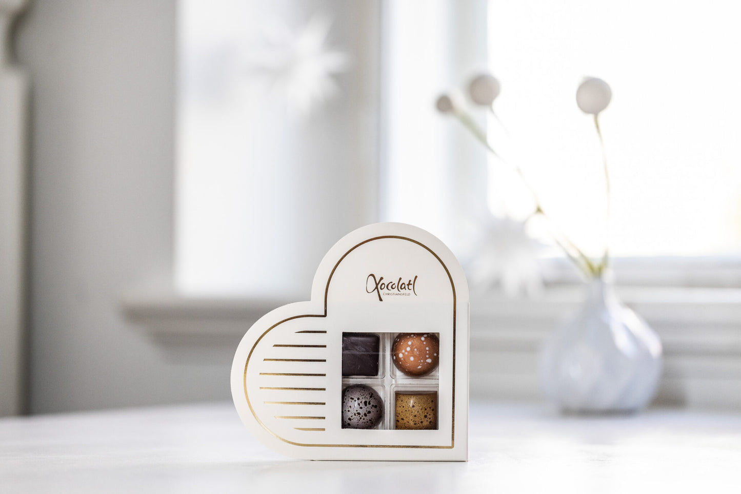 Xocolatl Hjerteæske - White Hearts 4