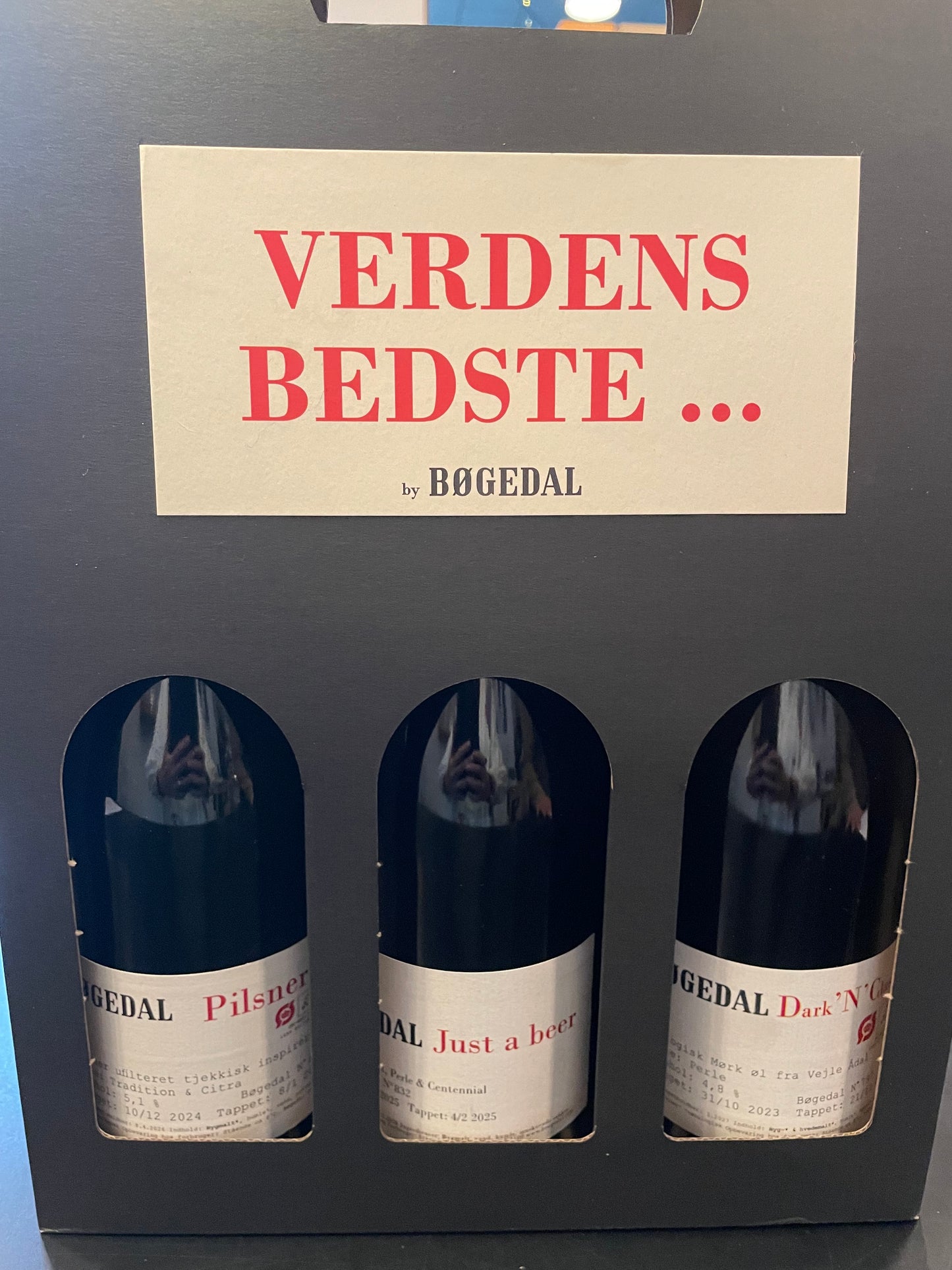 Bøgedal - Ølkasse 3 stk Med 75cl