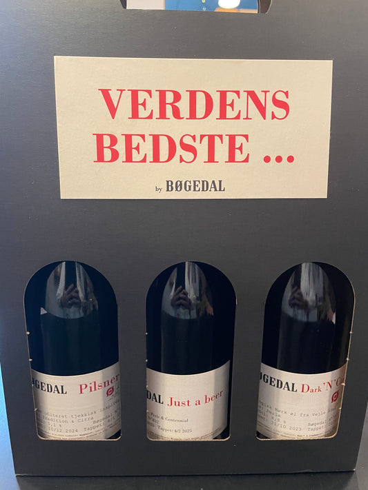 Bøgedal - Ølkasse 3 stk Med 75cl