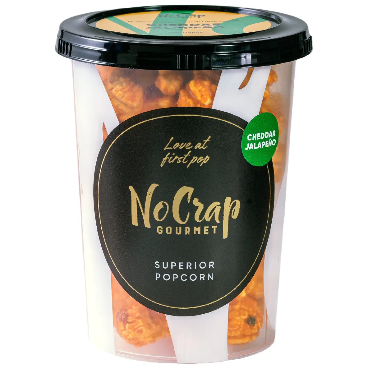NoCrap Gourmet Cheddar Jalapeño Popcorn 40 g