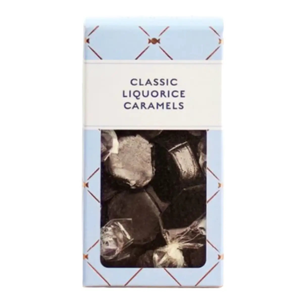 Karamel Kompagniet Classic Liquorice Caramels Tiny med lakrids i 60 g æske