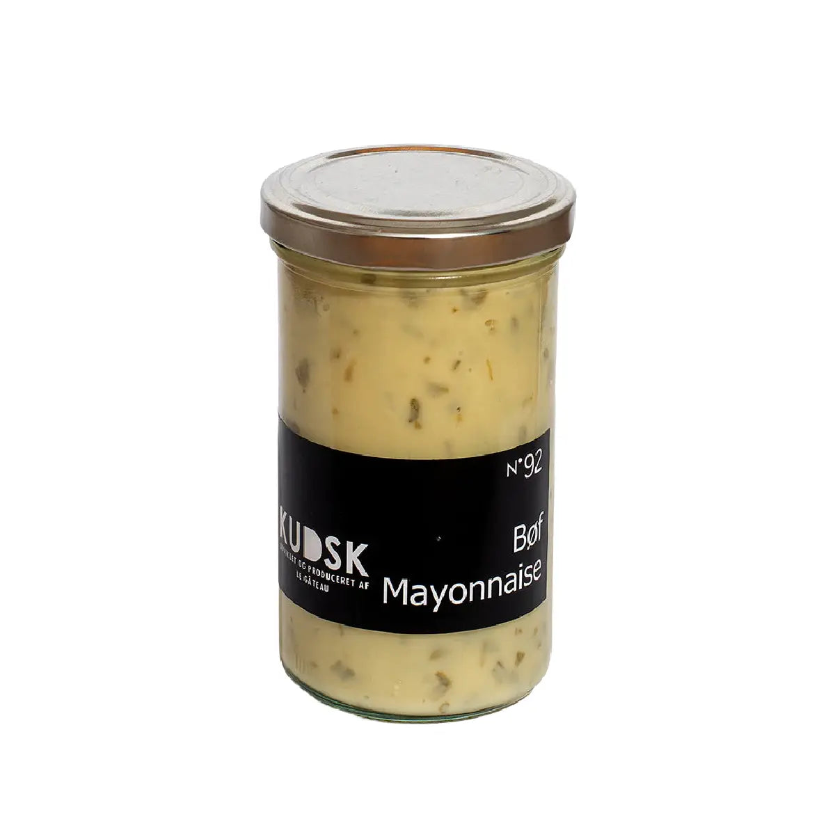 KUDSK Nr.92 Bøf Mayonnaise med estragon og cherryvineddike, 225 g