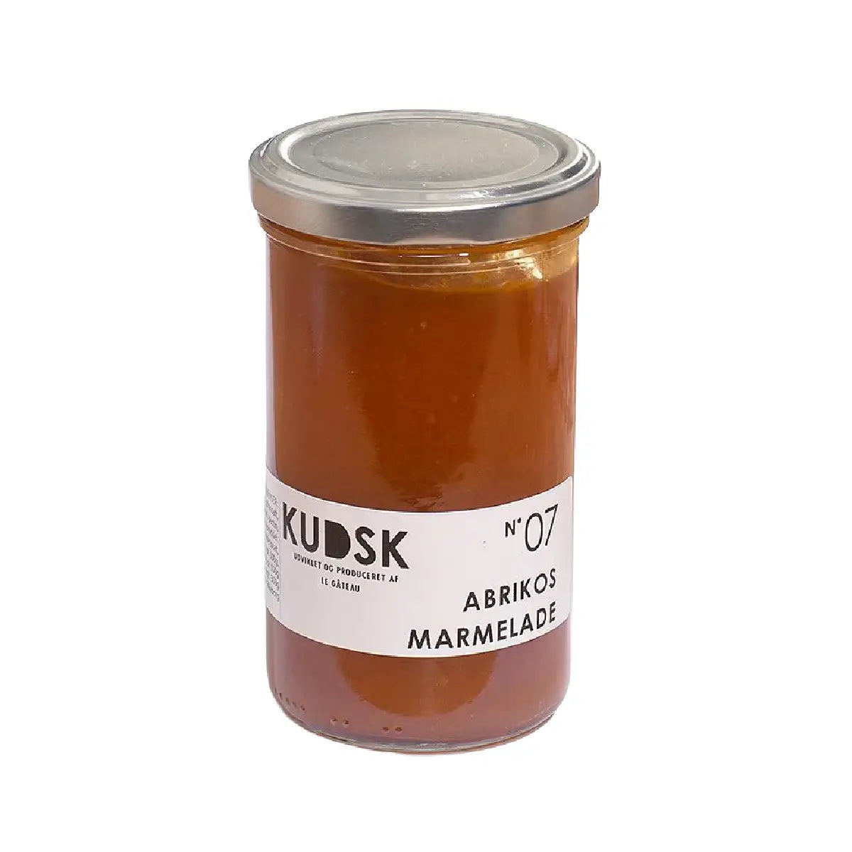 KUDSK Nr.07 Abrikos Marmelade med abrikos og citron, 300 g