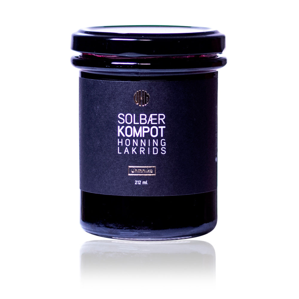 Nordisk - Solbærkompot Med Honning & Lakrids