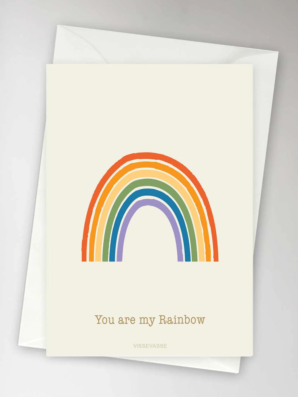 Vissevasse - YOU ARE MY RAINBOW - kort