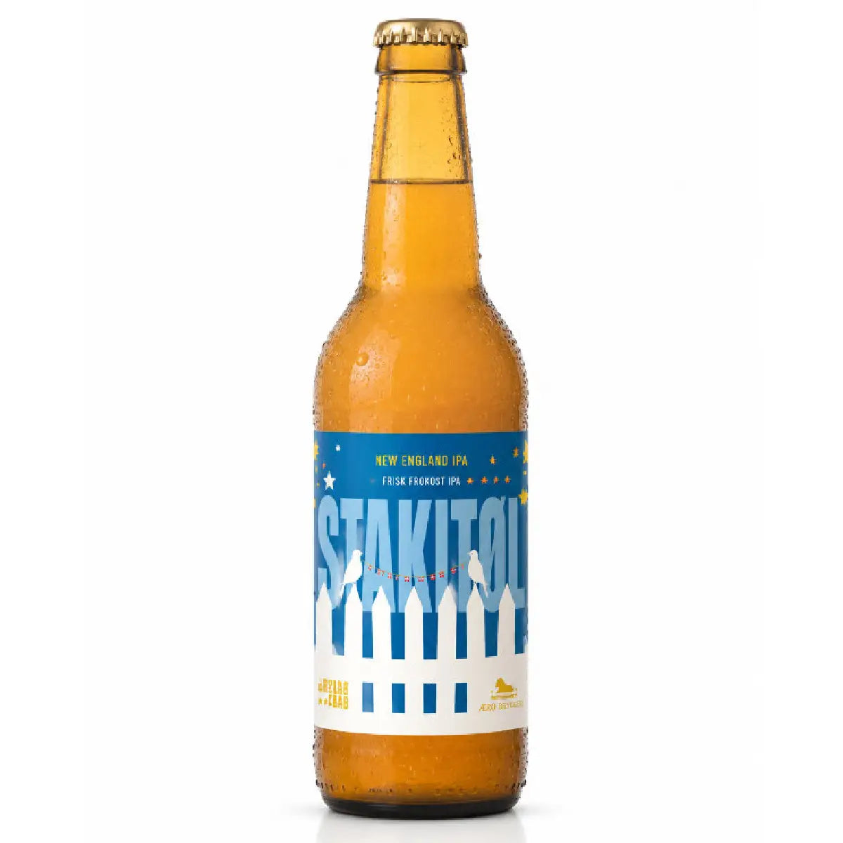 Ærø Bryggeri Stakitøl IPA 50 cl frisk frokost IPA med lav alkoholprocent