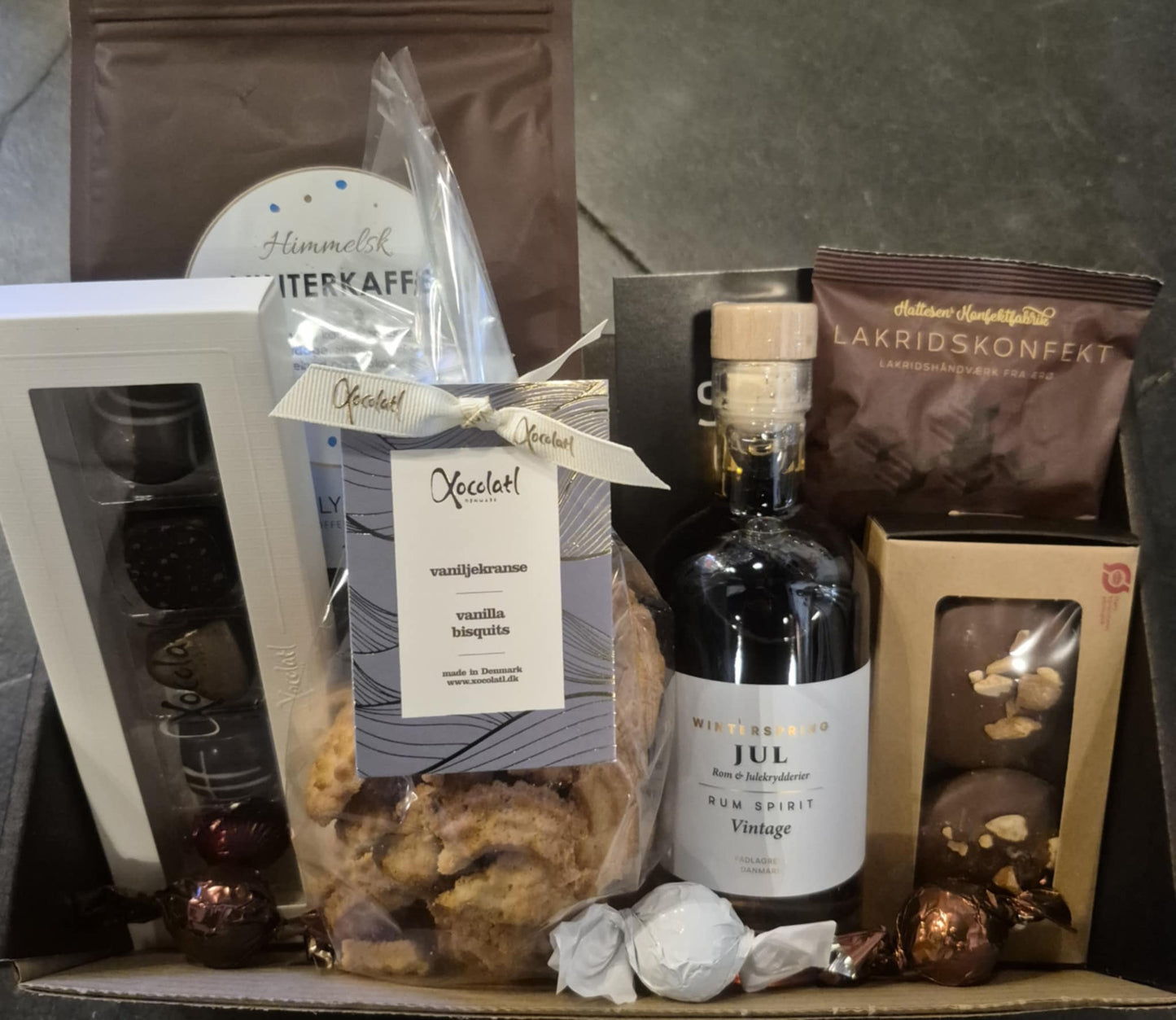 Gavekurv - Julekurv KR. 500;