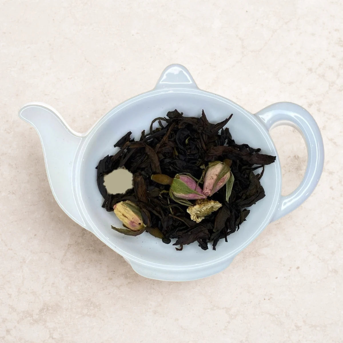Carstensens Dagens Lyspunkt 100 g – aromatiseret oolong med grøn te, rosenknopper og romansk kamille