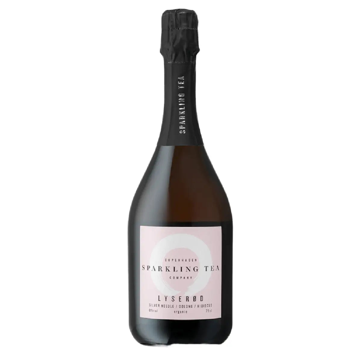 Copenhagen Sparkling Tea Company LYSERØD alkoholfri mousserende te med røde bær og hibiscus, 37,5 cl