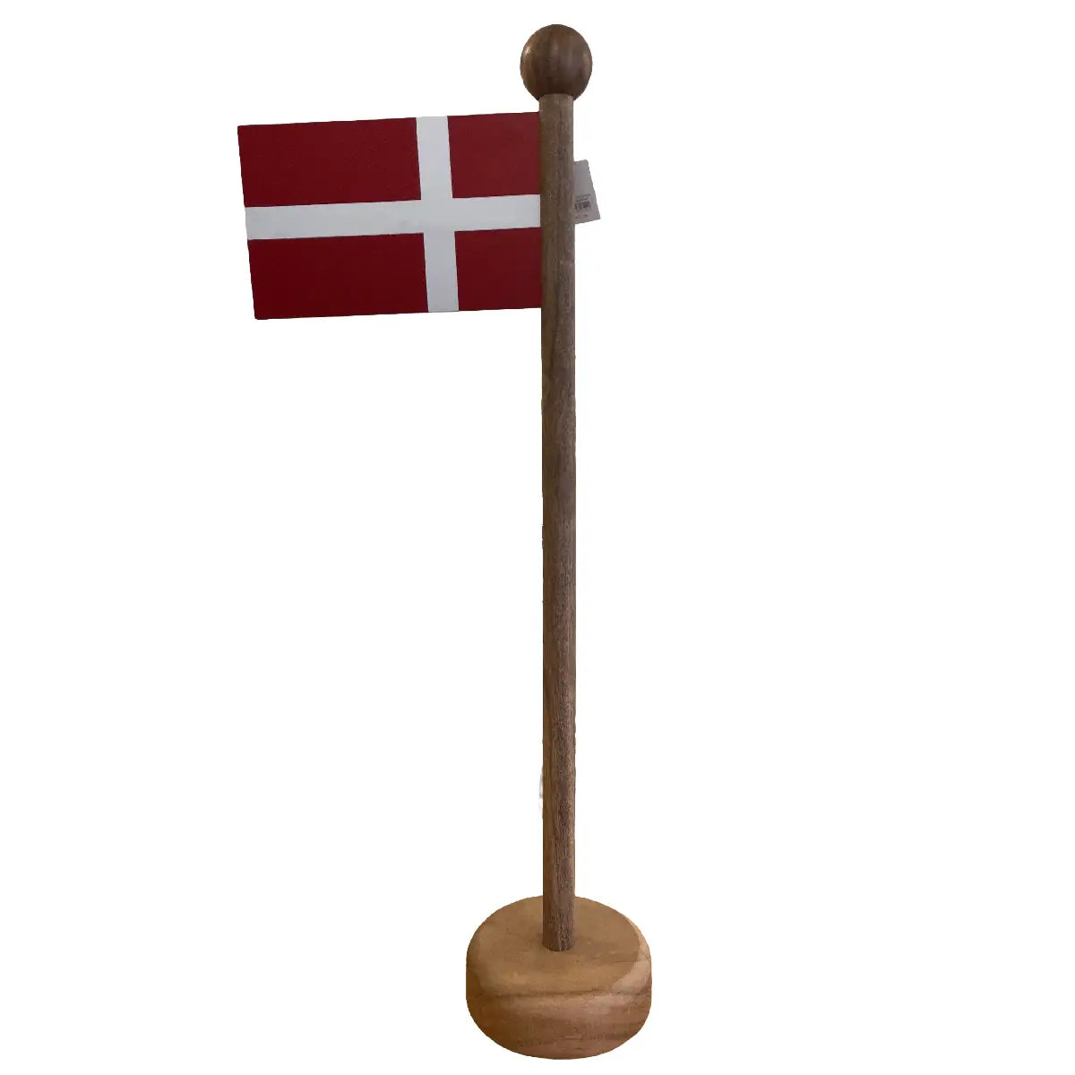 Danmarks flag i træ 32 x 100 cm