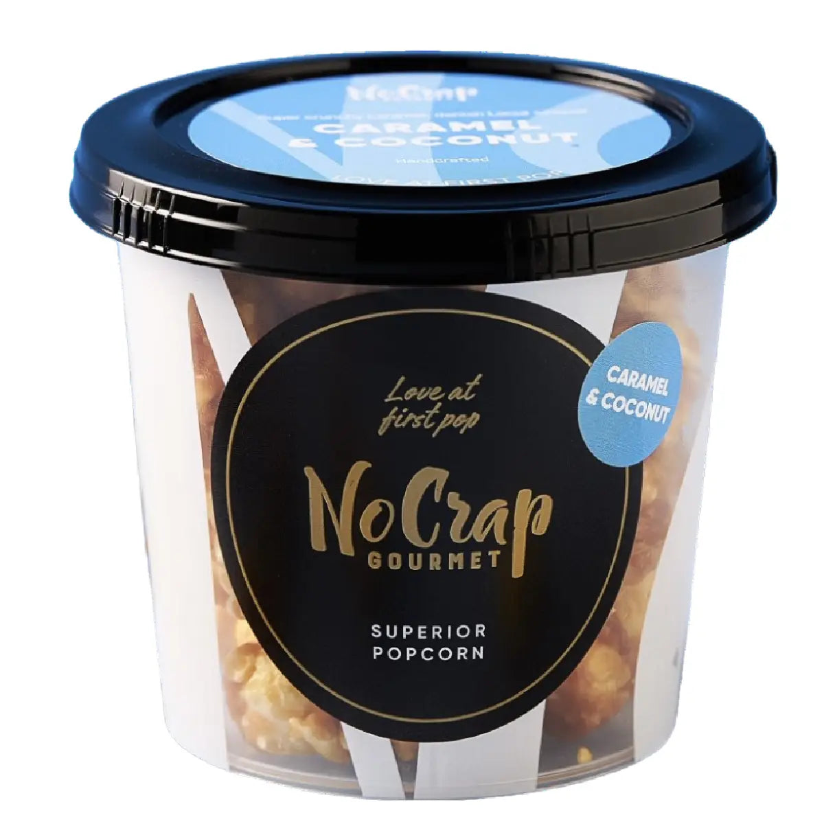 NoCrap Gourmet Kokos Karamel Popcorn 65 g med kokos og karamel