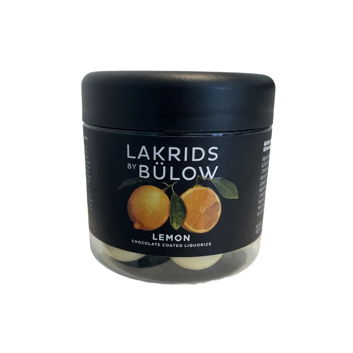 Lakrids by Bülow LEMON Small med saltlakrids, citron og hvid chokolade 115 g