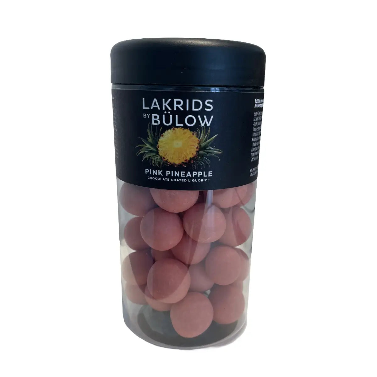 Lakrids by Bülow PINK PINEAPPLE med ananas, hvid chokolade og sød lakrids 270 g