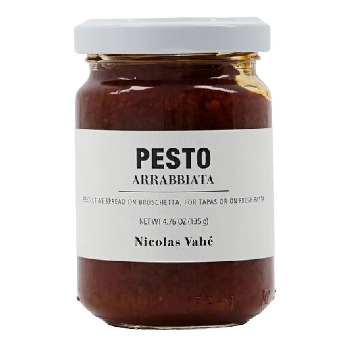 Nicolas Vahé Pesto Arrabbiata med tomat, hvidløg, chili og italienske urter, 135 g