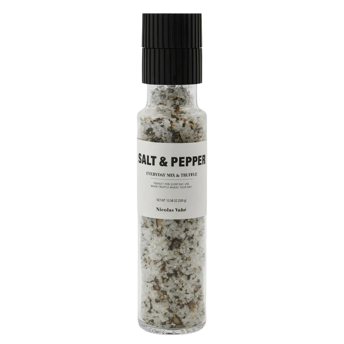Nicolas Vahé Salt & Pepper Everyday Mix & Truffle krydderiblanding med trøffelsmag, 300 g
