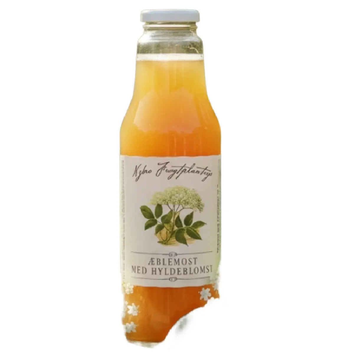 Nybro Frugt æblemost med hyldeblomst 75 cl