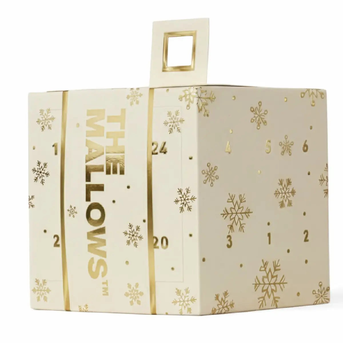 The Mallows The Classic Gourmet Christmas Calendar, gourmet julekalender med chokoladeovertrukne skumfiduser, 24 plus 1 låge og 9 smagsvarianter, 230 g