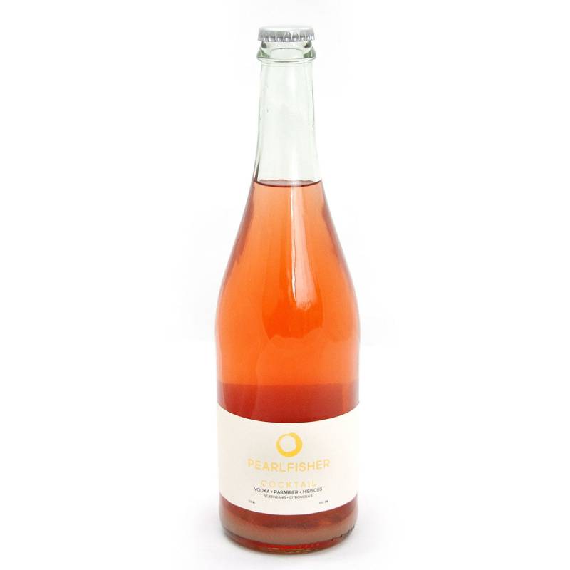 Nordisk - Pearlfisher Cocktail med Vodka, Rabarber, Hibiscus, Stjerneanis & Citrongræs
