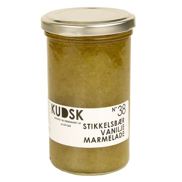Kudsk Stikkelsbær Vanilje Marmelade