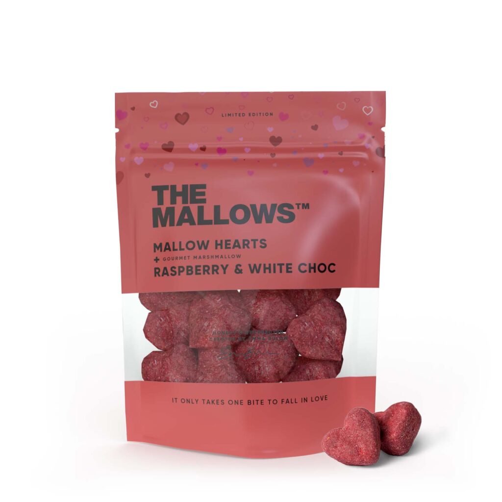 The Mallows - Hvid Chokolade & Hindbær