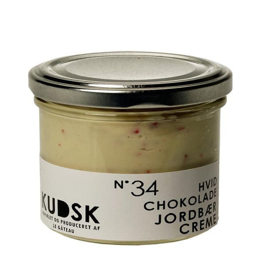 hvid chokolade jordbær creme