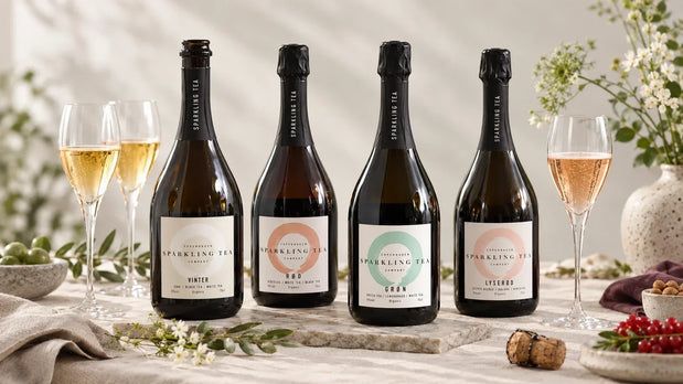 Sparkling Tea fra Copenhagen Sparkling Tea Company med forskellige varianter hos SMAGdansk.