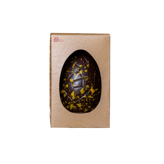 Anker Chokolade ballonpåskeæg i Ecuador 70% mørk chokolade – intens mørk chokoladepåskeæg med dyb kakaosmag, 100 g, gaveæg til påske