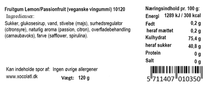 Xocolatl - Fruitgum Lemon Passionfruit