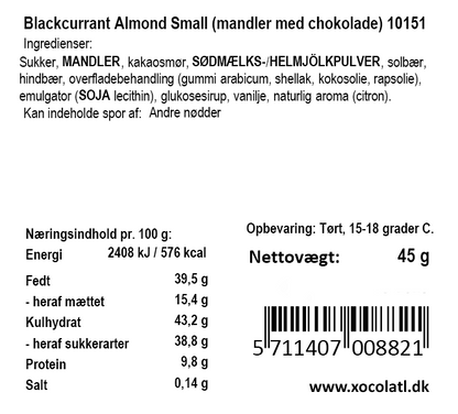 Xocolatl - Blackcurrant Almond