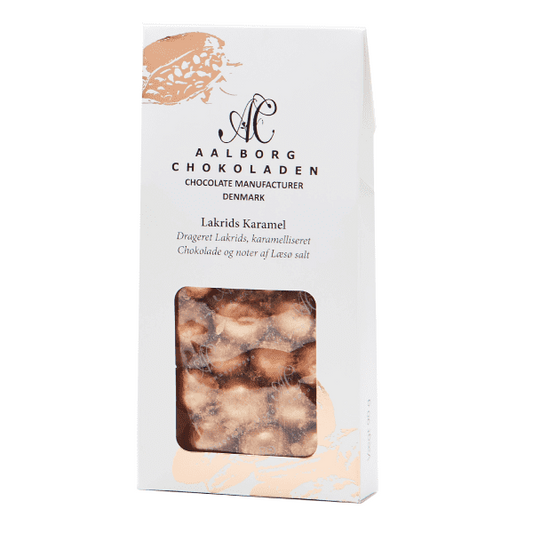 Aalborg Chokoladen - Saltlakrids Med Karamelliseret Chokolade