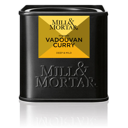 Mill & Mortar Vadouvan Karry økologisk krydderiblanding 50 g