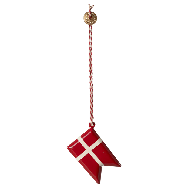 Maileg - Metalophæng Dannebrog