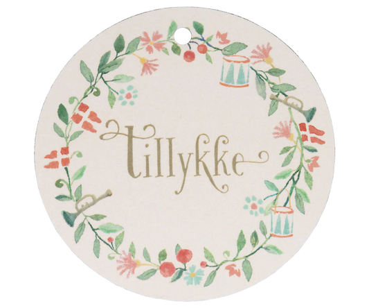 Maileg - Gavemærker Tillykke