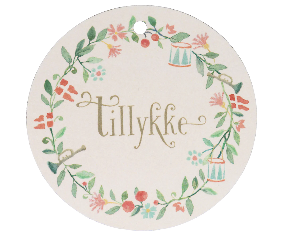 Maileg - Gavemærker Tillykke