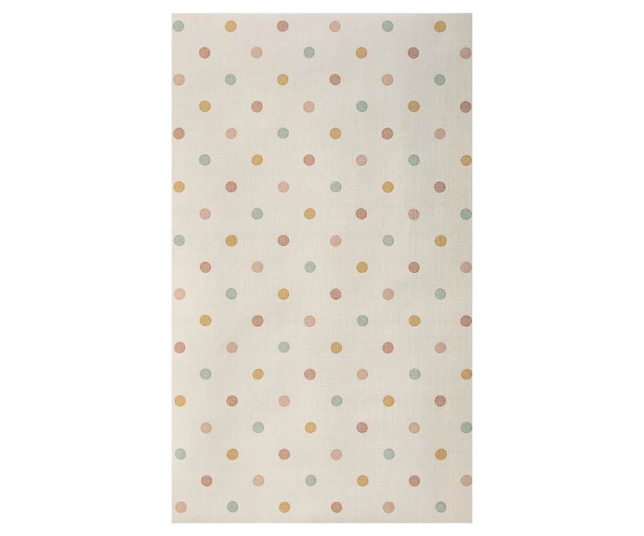 Maileg - Gavepapir, Multi Prik - 10 m