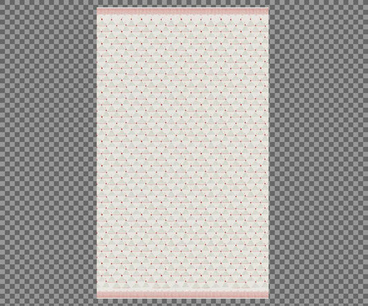Maileg - Gavepapir 10 m Cherry Rød