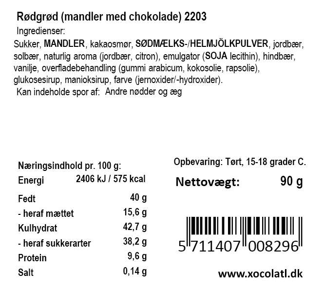 Xocolatl - Rødgrød
